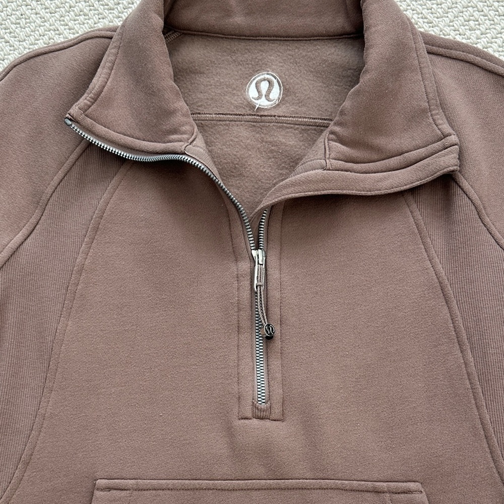 lululemon athletica Scuba oversized funnel neck Quarter-Zip Sweatshirt - Picture 4 of 7